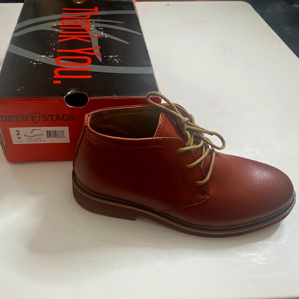 Boys' Deer Stags Lightweight Dress Boots Brand New